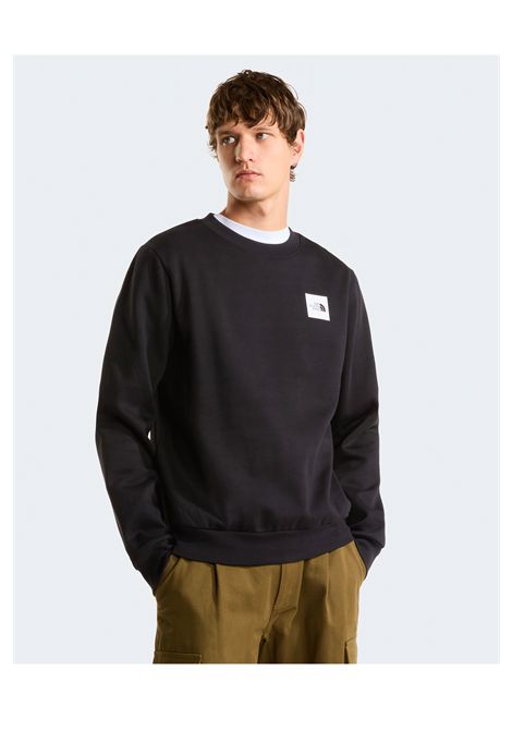 The North Face Box Half Dome Regular Crewneck Sweatshirt Black Men THE NORTH FACE | Sweatshirts | NF0A8JAY-JK3
